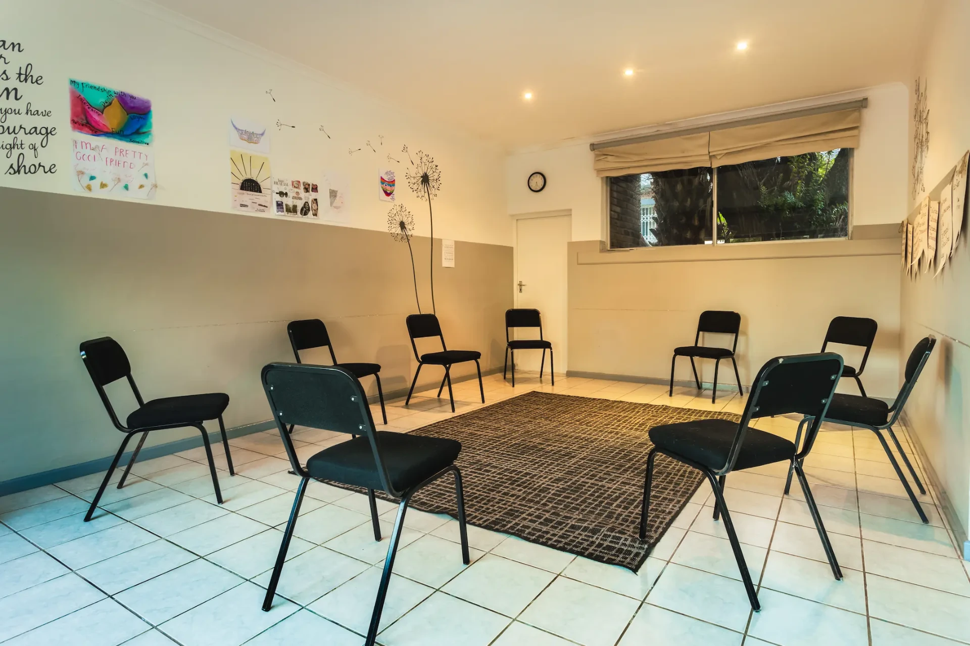 De therapieruimte van Imani